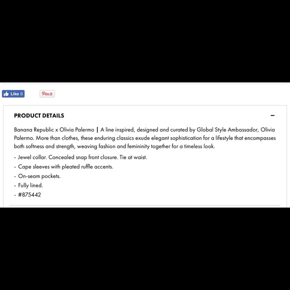 🍄HP🍄 BANANA REPUBLIC XS HERRINGBONE CAPE - Picture 6 of 8